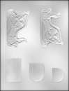3D Santas Sleigh Chocolate Mould